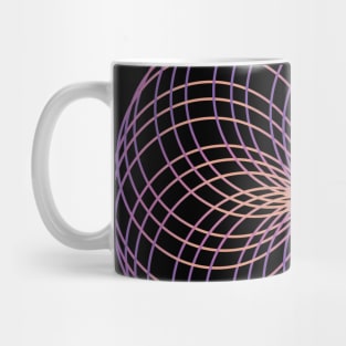 Purple & Rose Gold Spirograph Mandala Mug